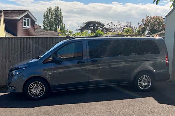 Ashcott Private Hire Mercedes Vito